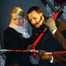 23 January: The Crown Prince and Crown Princess open the Northern Lights Music Festival (Photo: Terje Mortensen, Scanpix)